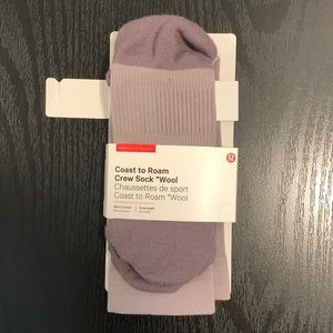 lululemon Coast to Roam Crew Sock *Wool